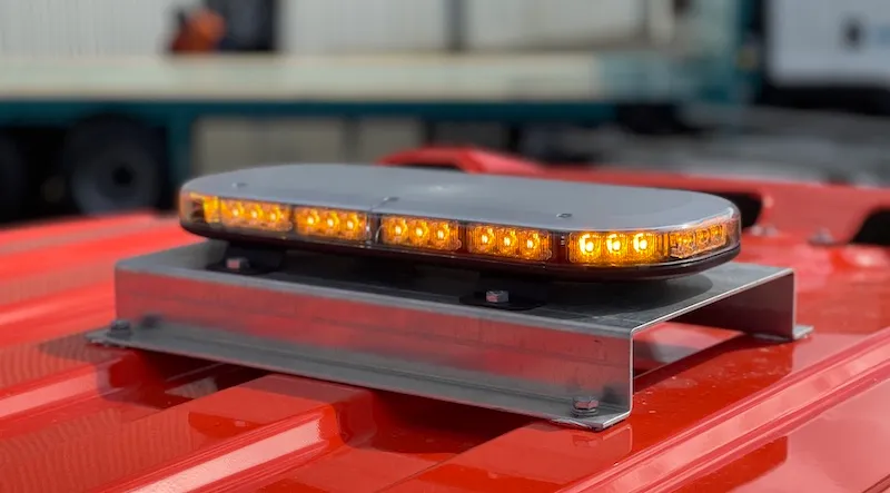 Faulty beacon repaired on a digger by Supreme Auto Electrix