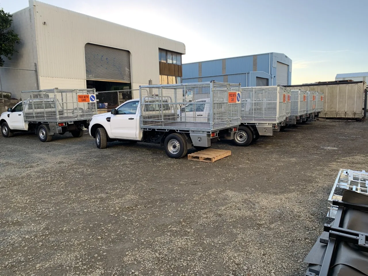 New tipper utes wired up for Auckland Council by Supreme Auto Electrix